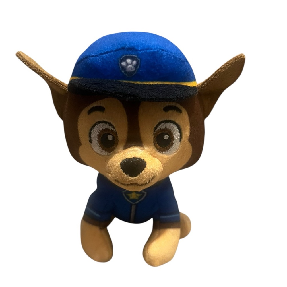 PAW Patrol Chase Plush 5" Stuffed Animal Police Pup Spin Master‎ Nickelodeon